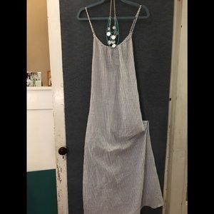 Aerie pin stripe dress M